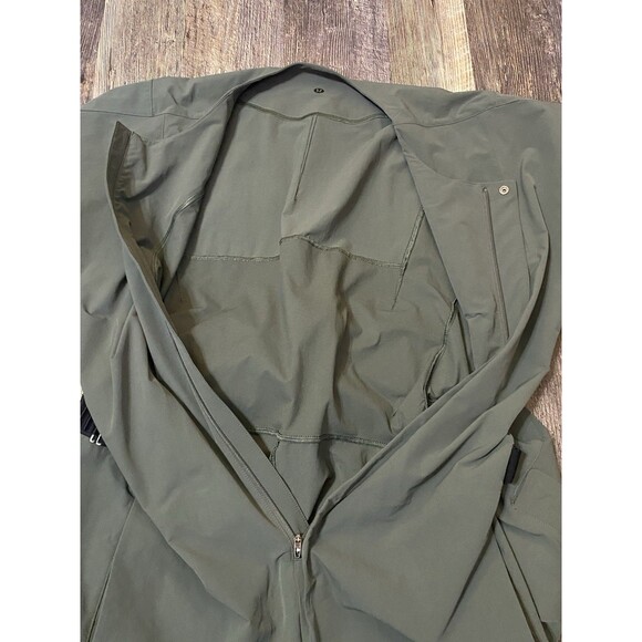 Lululemon Lab Reykur Jumpsuit Green Large Long Sleeve One-Piece Gender Neutral - Picture 6 of 14